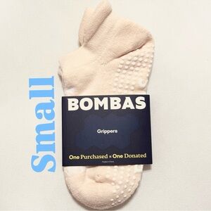 Bombas Women’s Gripper Ankle Socks Blush Sand S